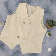 Evi Vest Basic Women's Sleeveless Crop Top Vest EVI Women's Casual Vest