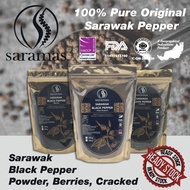 [Saramas] 100% Pure Lada Sarawak - Eco Pack Grade Premium quality special Black Pepper / lada Hitam Special berkualiti