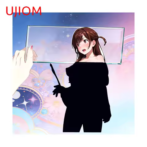 UJIOM Futanari Sajuna Inui Wall Sticker Fashion Surfboard Refrigerator Waterproof Decal Personality 