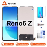 LCD For OPPO Reno6 Z CPH2237 Display Touch Screen Assembly Reno 6Z 5G Replacement