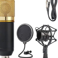 Bm 800 Condenser Microphone Full Set Studio Recording Package