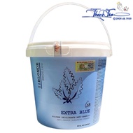 Blue Hair Bleaching Powder De-Orange Color, Brightens Hair Color Up to 7 Levels Elgon Extra Blue 500