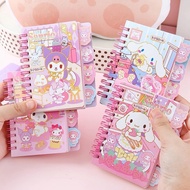 Sanrio Notebook A6 Melody Kuromi Notebook Kids Student notepad Sanrio Notebook A6 Melody Kuromi Note