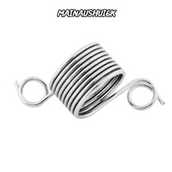 MAINAUSHUI6K 2pcs Yarn Knitting Guide Ring, Yarn Guide Stainless Steel Knitting Thimble, Durable Col