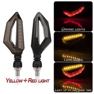 Lampu Sein LED Motor Flash DRL 2 Warna Sen Kedip Moge Vixion Byson MX