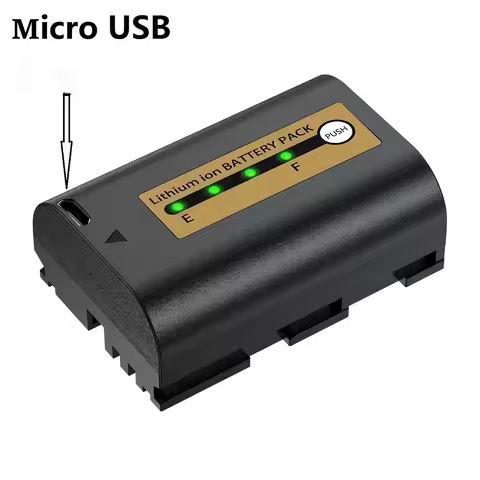 LP-E6N LP-E6Pro Compatible Battery 2800mAh for Canon 80D 90D 5D III 5D IV 6D 7D II EOS R R5 R6 Repla