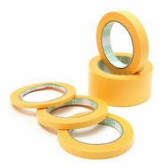 NEW 50M/18M/20M Yellow Masking Tape Car Sticker Adhesive DIY Painting Paper Painter Decor Craft Gene