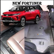 ผ้ายางปูพื้นรถยนต์ ถาดยางปูพื้น พรมปูพื้นรถ TOYOTA NEW FORTUNER  ฟอร์จูนเนอร์ 2016 2017 2018 2019 20