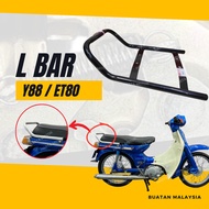 Y88 L BAR - YAMAHA Y 88 ET80 FIRST MODEL HANDLE SEAT BAR SPOILER L-BAR REAR TEMPAT DUDUK BESI BELAKA
