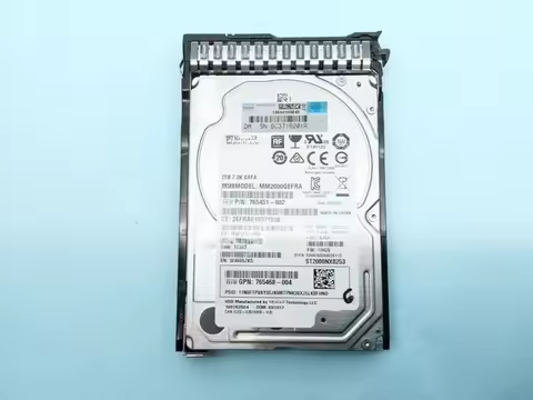 NEW 2TB SATA 6G 765455-B21 MIDLINE 7.2K SFF (2.5IN) SC 512E DS HDD 765869-001