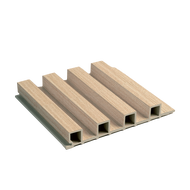 ไม้ระแนงเทียม WPC ไม้เทียม ตกแต่งผนัง ตกแต่งฝ้า ยาว 95 ซม. WPC Wall Panel ต้องการความยาวมากกว่านี้ ท