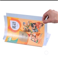 🇲🇾BOOK COVER (10sheets) Wrapping Book Wrapper Transparent