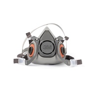 3M Half Facepiece Reusable Respirator 6200 Medium หน้ากากครึ่งหน้า ชนิดไส้กรองคู่ ขนาดกลาง
