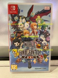 《今日快閃價》（中古二手）Switch NS遊戲 WOFF Maxima 太空戰士 最終幻想 世界 增強版 加強版 完全版 最終版 World of Final Fantasy Maxima 港版中英