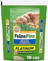 Feline Pine Platinum Non-Clumping Cat Litter 18lb.