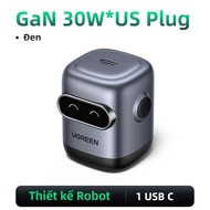 UGREEN Uno RoboGaN Củ Sạc nhanh 65W 30W USB-C Fast Charger RG2 3-Port Foldable Fast Charger for iPho
