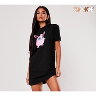 Tshirt Dress Anime Pokemon wigglytuff