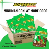 MORE COCO CARTON ( MINUMAN COKLAT ) x 10pack