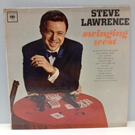 CC18-26 LP TERPAKAI [ STEVE LAWRENCE - SWINGING WEST ] USED LP < VG >