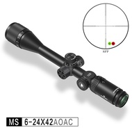 Discovery scope model MS 3-12X42AOAC / MS 4-16X42AOAC / MS 6-24X42AOAC Second Focal Plane Shockproof