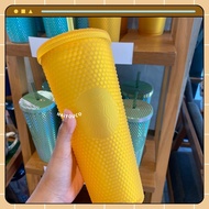 Tumbler Starbucks Yellow Bling Cup Orange Jelly Studded Summer 2023