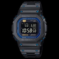 十三周年特典 佐敦門市 現貨 100% 全新 Casio G-Shock 最新推出 All New DW-5000C MR-G MRG MRG-B5000 MRG-B5000BA MRG-B5000BA-1 青墨 Aozumi Bluetooth 藍牙 Square 方形系列 碳纖 Carbon Fibre mrg gshock 一年保養