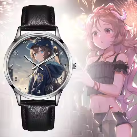 NEW Anime Girl Arknights‌ Waterproof Watch Student pointer Watch Lolita Birthday present Cosplay Cut