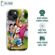 YACASE paper airplane group Doraemon Iphone case for iphone15/16/17