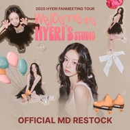 Ready Stock | Hyeri 2025 Fanmeeting Tour [Welcome To Hyeri’s Studio] in Seoul Official 1st MD