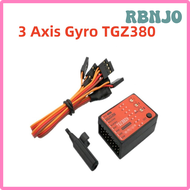 TGZ380N ไจโรแกน RBNJO ระบบไจโรสโคป3แบบไร้ใบพัดพร้อมสายเซอร์โวสำหรับจัดแนว TREX 450 550 600 700เครื่อ