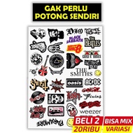 Aesthetic Stickers, Aesthetic Stickers, Band Stickers, Metal Rock Band Stickers, Punk Music Band, Ba