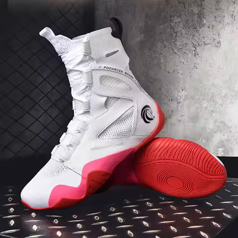 Men Boxing Shoes Classic Training Outdoor Sneakers Sports Professional Fitness Wrestling Shoes Equip