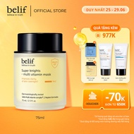 Mặt nạ ngủ dưỡng ẩm và phục hồi da chuyên sâu belif Multi Vitamin Mask 75ml