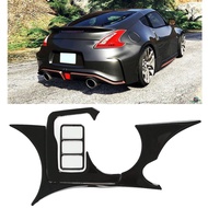 ACOGEDO Glossy Console Cup Holder Panel with Heat Button Frame for 370Z Z34 LHD – Premium Rubber Tri