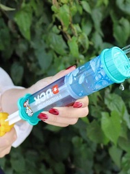 Cute cartoon pull-out baril, squirt tubig baril ng mga bata, baby fight, spray water gun, lalaki at