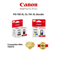 CANON PG-760 / CL-761 / PG-760XL / CL-761XL Printer Ink Cartridges Black Color TS5370