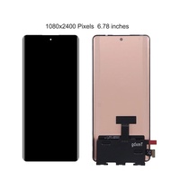 Original AMOLED For Itel S23 Plus S681LN LCD Display Touch Screen Digitizer LCD Replacement