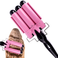 Professional Hair ครีมบำรุงผมเซรามิคสาม Barrel ผม Curler Irons Hair Wave Waver เครื่องมือจัดแต่งทรงผม Hair Styler Wand