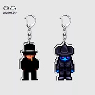 Star Dew Valley Mr. Qi Old Sailor Governor Marlon Morris Keychain Game Merchandise Pendant Pendant n