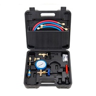 bộ đồng hồ gas đơn R22 R410a nạp-đo áp suất gas lạnh kèm dây