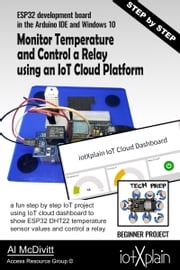 ESP32 Monitor Temperature and Control a relay using an IoT Cloud Platform AL McDivitt