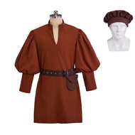 Century 16Th Court Nobleman Costume Tudor Elizabeth King Robe Suit Renaissance Royal Knight Unifor