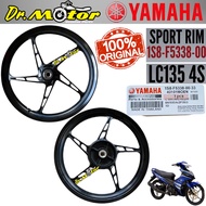 100% ORIGINAL YAMAHA LC135 4S LC 135 V1 V2 V3 V4 V5 V6 V7 (1S8) Sportrim Cast Wheel Sport RIM RODA TAYAR