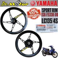 100% ORIGINAL YAMAHA LC135 4S LC 135 V1 V2 V3 V4 V5 V6 V7 (1S8) Sportrim Cast Wheel Sport RIM RODA T