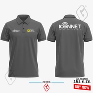 polo shirt pln icon plus iconnet / baju kerah pln icon plus iconnet