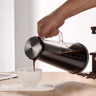 Loviver เครื่องทำชงเย็นใช้งานง่ายมีฝาปิดหม้อต้มเย็นขนาด1.5ลิตรเครื่องชงกาแฟตาข่ายชงชาสำหรับคาเฟ่ห้องครัวบาร์สวนรับประทานอาหาร