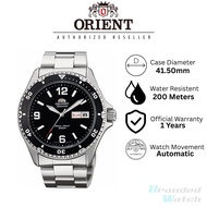 [Official Warranty] Orient ORFAA02001B Automatic Stainless Steel Strap Men's Watch Water Resistant 2