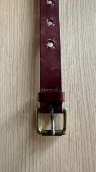🇬🇧Paul Smith Brown Leather Belt 啡色真皮皮帶