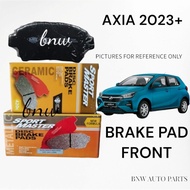 SPORT MASTER FRONT BRAKE PAD FOR PERODUA AXIA D74A 2023 2024 BREK PAD DEPAN D0089