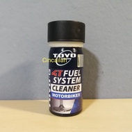 Toyo G 4T Motorcycle Fuel System Cleaner 50ml Better Response Fuel Saver